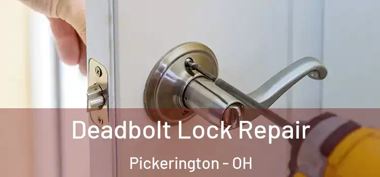 Deadbolt Lock Repair Pickerington - OH